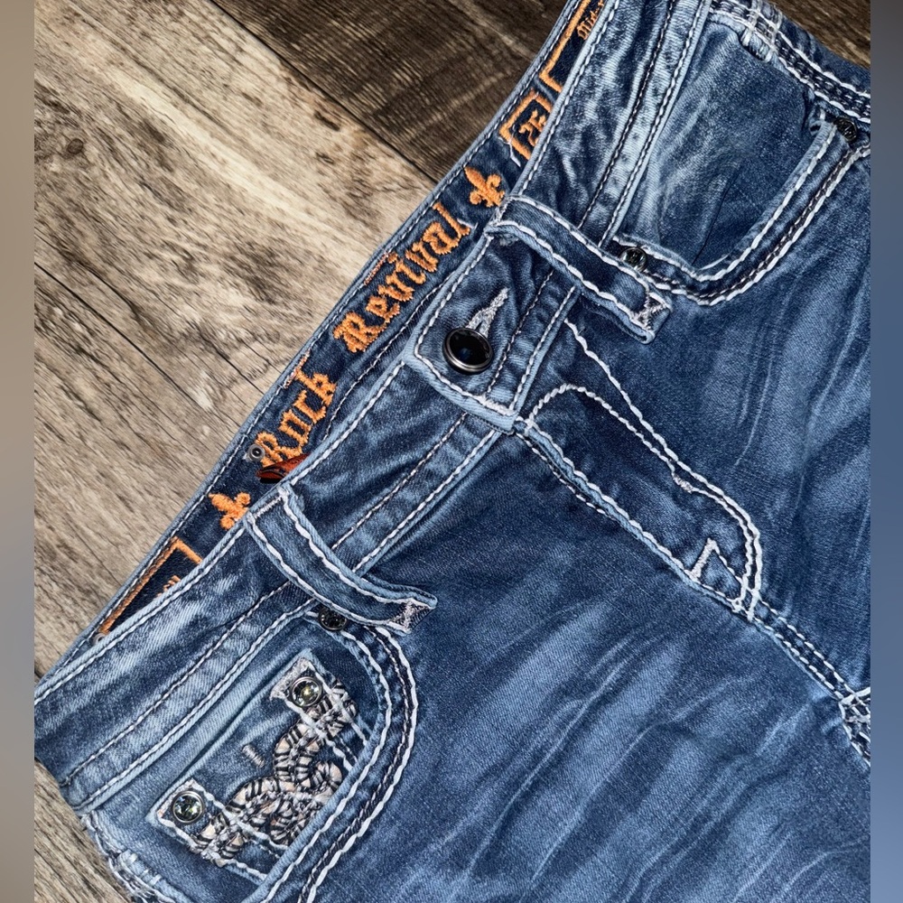 Rock Revival Nancy Mid-Rise Boot Stretch Jean - Picture 2 of 7